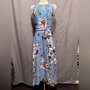 Tahari ASL Floral Halter High Low Dress - Size 4